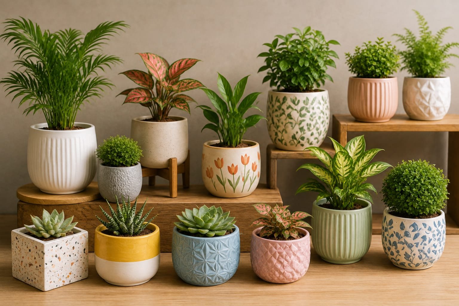Flower pots